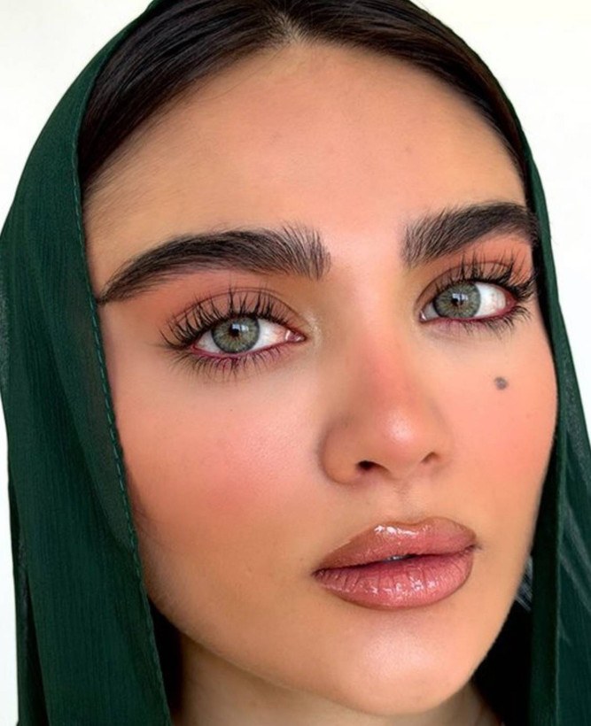 رنگ رنگی زیبایی فصلی هندمید گرین یونیک